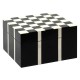 Diga Colmore Luxe decoratie  box vierkant zwart/wit Block